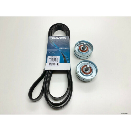 Serpentine Belt Repair KIT for Jeep Cherokee KJ 2.5D & 2.8D 20022007