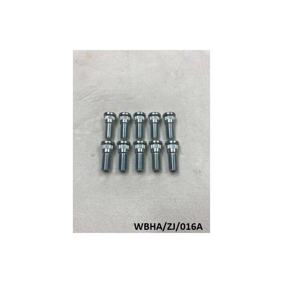 10 x Rear Wheel Stud for Jeep Grand Cherokee ZJ 1993-1996 WBHA/ZJ/016A Drum-image-OPC-P6JHSSK-NEW