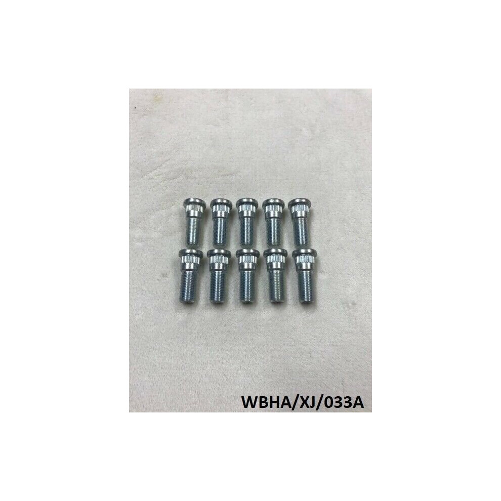 10 x Rear Wheel Stud for Jeep Cherokee XJ 1987-2001 WBHA/XJ/033A Drum Brakes-image-OPC-P6JHSSZ-NEW