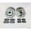 Front & Rear Discs & CERAMIC Pads for Voyager / Journey 2008-2017 BRK/RT/021A 1