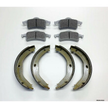 Rear Pads & Parking Brake Shoes for Jeep Grand Cherokee WJ 1999-2004 PBS/WJ/002A