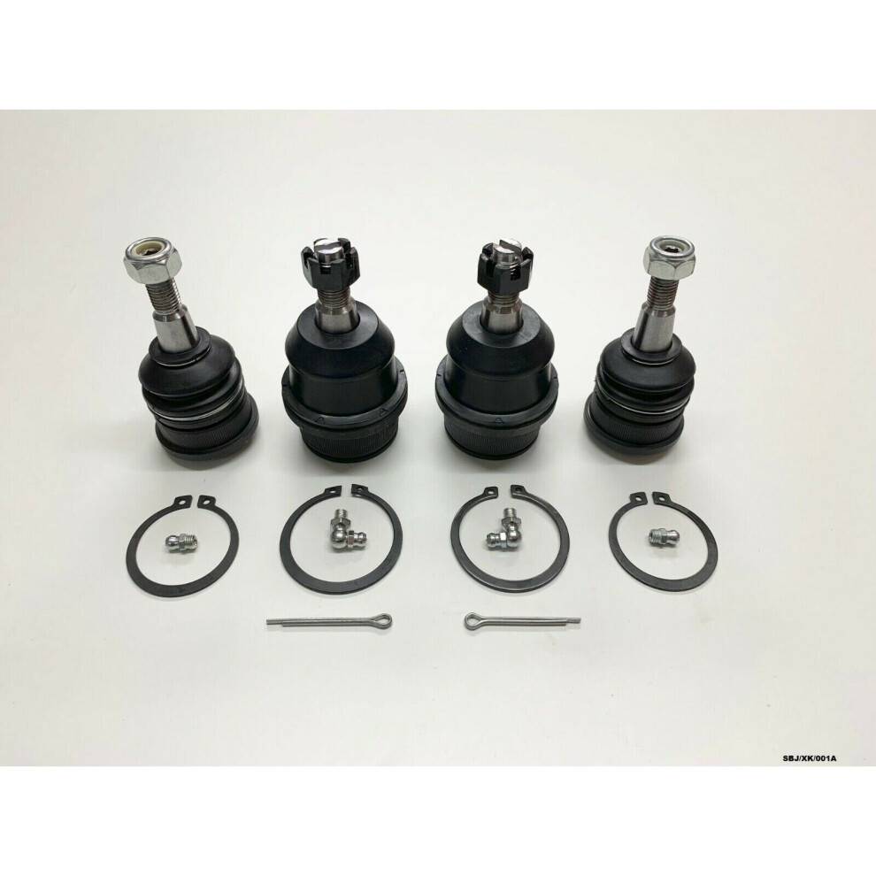 2 x Lower & 2 x Upper Ball Joint for Jeep Commander XK 2006-2010 SBJ/XK/001A-image-OPC-P6JHTGS-NEW