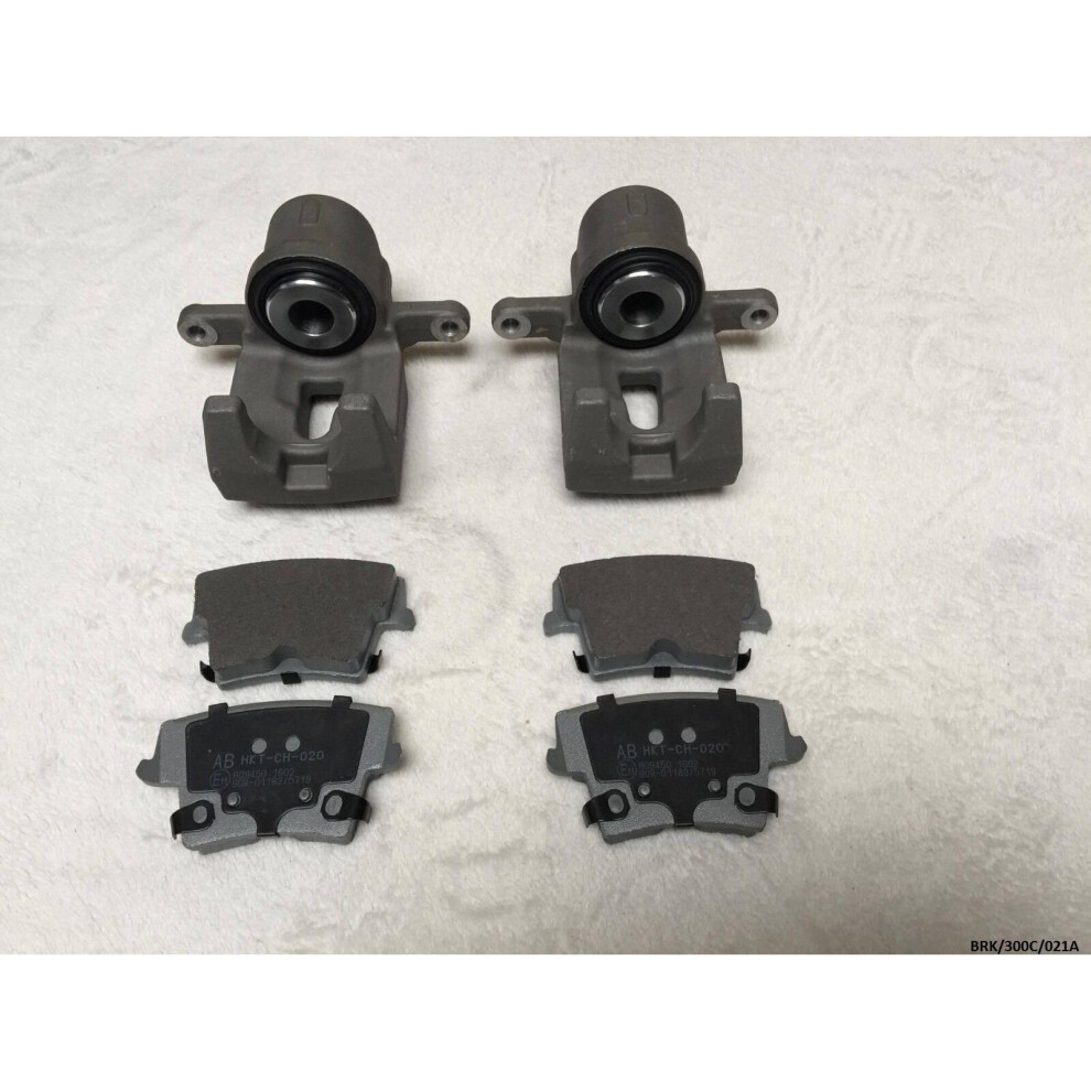 2 x Rear Brake Caliper & Brake Pads for Chrysler 300C 2005-2015 BRK/300C/021A-image-OPC-P6JHTWQ-NEW