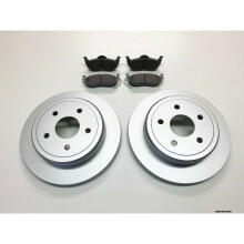 2 x Rear Brake Disc & CERAMIC Pads for Grand Cherokee WK 2005-2010 BRK/WK/006A