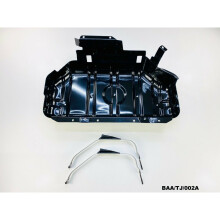 Fuel Tank Skid Plate & Straps Jeep Wrangler TJ 2.5L 4.0L 1997-2006 BAA/TJ/002A