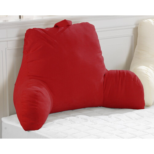 (Red) Luxury Suede Hug Me Pillow
