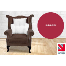 (Burgundy) Replacement Cover for Lumbar Support Cushion