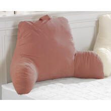 (Pink) Luxury Suede Hug Me Pillow