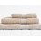 (Stone) Supreme 500gsm Cotton Solid Imperial Face Cloth Pairs 1