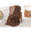 (Brown) Luxury Faux Suede Throw 1