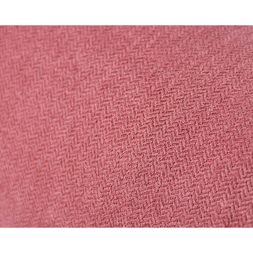Herringbone Door Draught Excluder - Salmon 1
