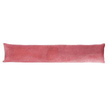 Herringbone Door Draught Excluder - Salmon