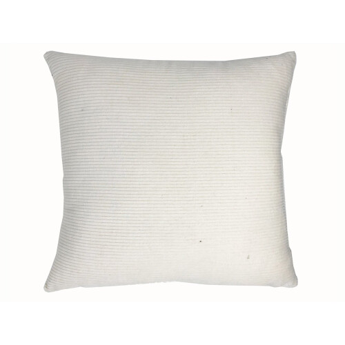 Ivory Corduroy Cushion | 45cm x 45cm
