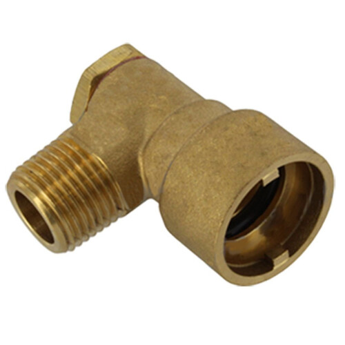 Universal Gas Supply Hose Socket 1/2" Oven Cooker Angled Bayonet Socket Brass Connector