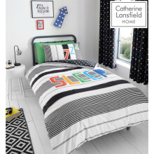 (Double) Catherine Lansfield Sleep Glow In The Dark Bedding