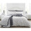 (Double, Grey) Hip Sprig 200 TC Duvet Set 1