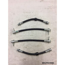 2x Inner & 2 x Outer Rear Brake Hose for Dodge Caliber 2007-2012 262 BBH/PM/008A