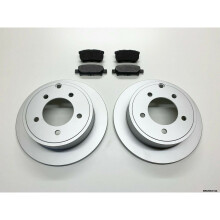 2 x Rear Brake Disc & Pads for Jeep Compass & Patriot MK 2007-2017 BRK/MK/012A