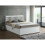 Bedmaster (4FT Small Double) Melbourne White Wooden Ottoman Storage Bed 3