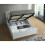 Bedmaster (4FT Small Double) Melbourne White Wooden Ottoman Storage Bed 4