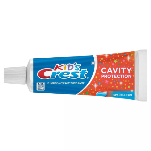 Crest Kid's Crest Cavity Protection Fluoride Toothpaste, 4.6 oz (130 g) - Sparkle Fun 2