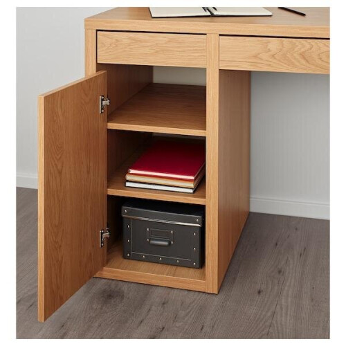 IKEA Micke Computer Desk oak effect, Drawer Home OR Office 105x50x75cm 1