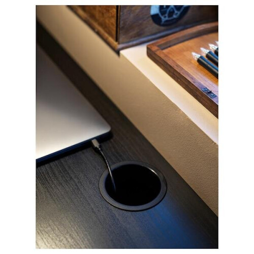 IKEA Micke Computer Desk Black-brown,Drawer Home OR Office 105x50x75cm 1
