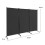 Costway Folding Room Divider 3 Panel Wall Privacy Screen Protector 4