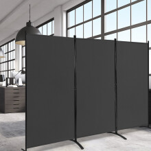 Folding Room Divider 3 Panel Wall Privacy Screen Protector