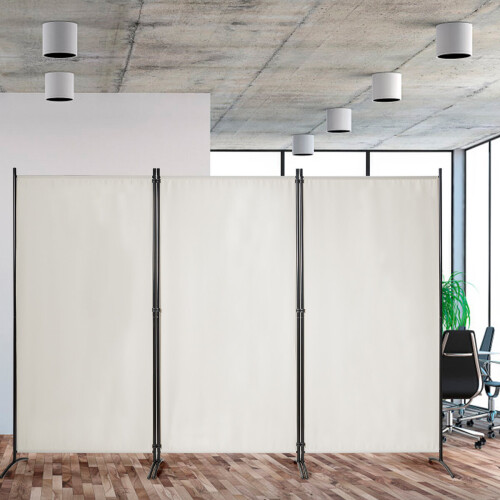 Costway Folding Room Divider 3 Panel Wall Privacy Screen Protector 1