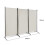Costway Folding Room Divider 3 Panel Wall Privacy Screen Protector 5