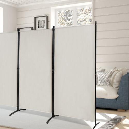 Costway Folding Room Divider 3 Panel Wall Privacy Screen Protector 2