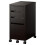 Ikea MICKE Drawer unit with drop-file storage, black-brown 35x75 cm 1