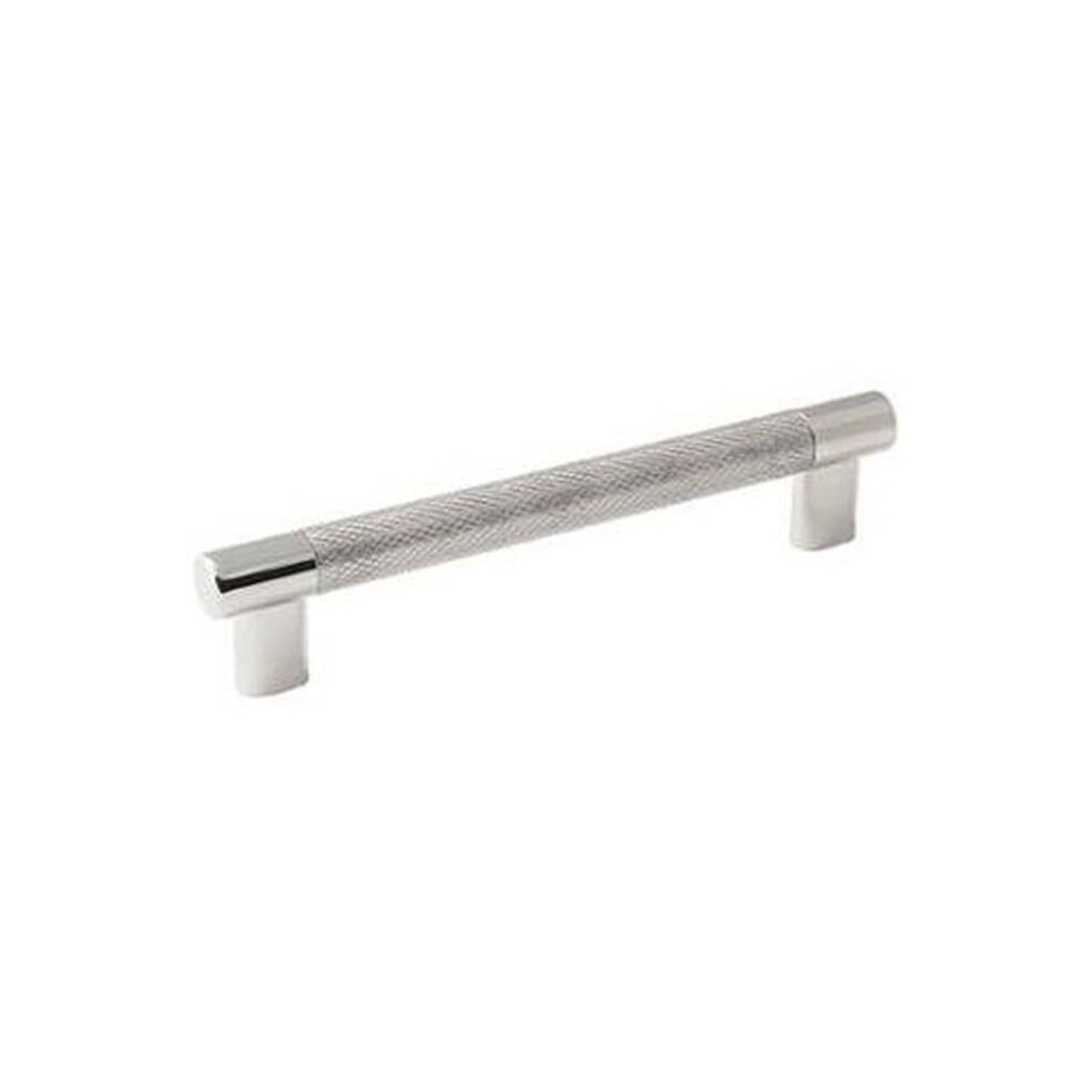 6.31 In. Center To Center Esquire Cabinet Pull, Bright Nickel By Stainless Steel 752516110321