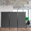 Costway Folding Room Divider 3 Panel Wall Privacy Screen Protector 2