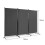 Costway Folding Room Divider 3 Panel Wall Privacy Screen Protector 5