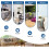 Costway Folding Room Divider 3 Panel Wall Privacy Screen Protector 8