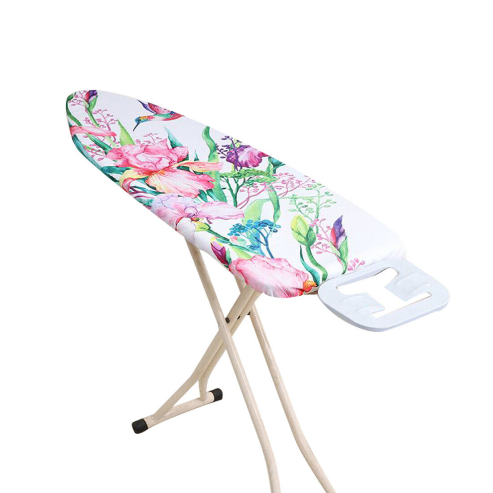 (Hummingbird) Youngshion Scorch Resistant Printed Thick Cotton Ironing Board Cover and Pad Fits to 55inch x 20inch