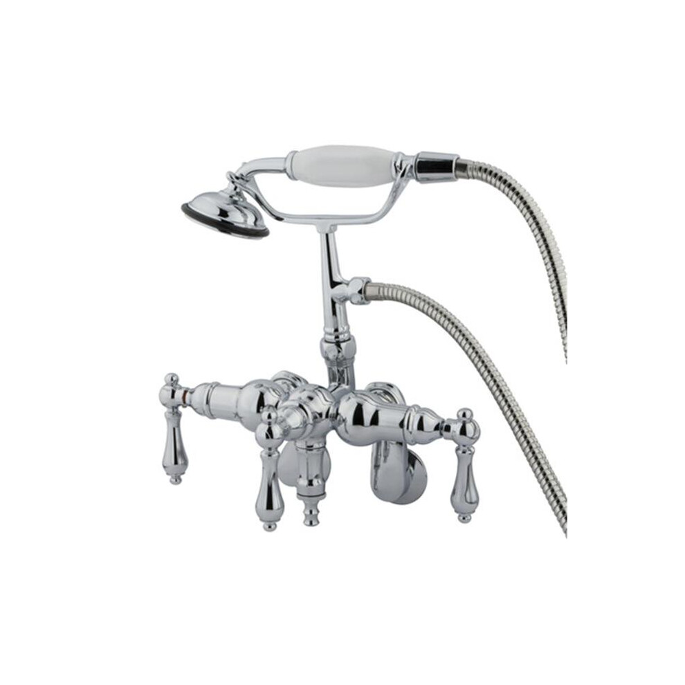 Clawfoot Tub Filler With Hand Shower - Polished Chrome Finish 780997694443