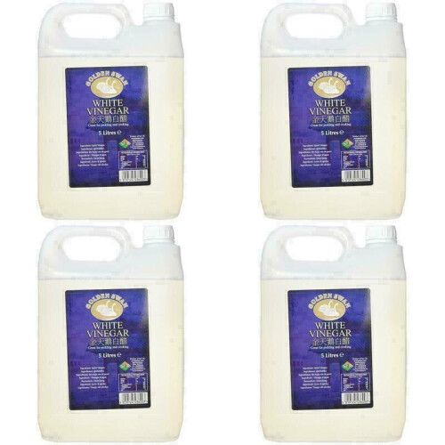 White Vinegar  4 x 5 Litre, Pet Safe