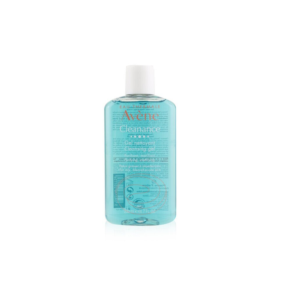 Avène Cleanance Cleansing Gel - For Oily Blemish-Prone Skin - 200Ml/6.7Oz