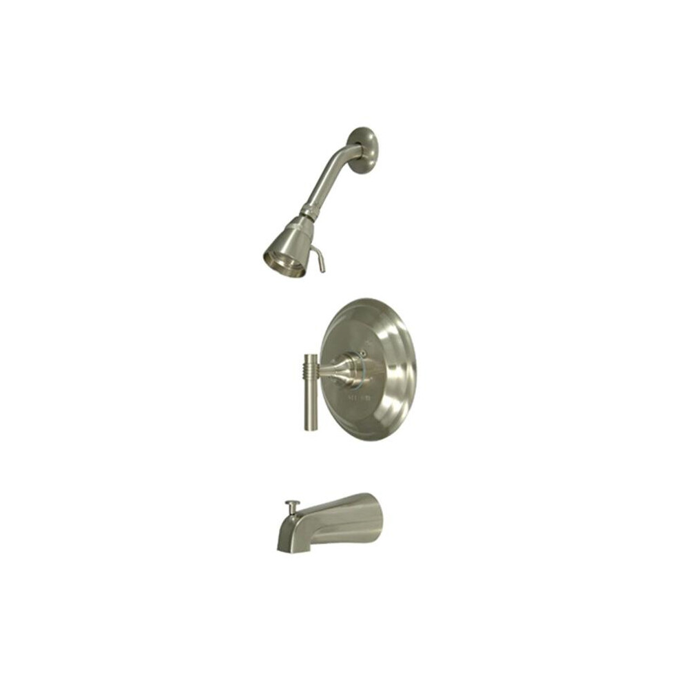 Pressure Balance Tub & Shower Faucet - Satin Nickel 780997741819