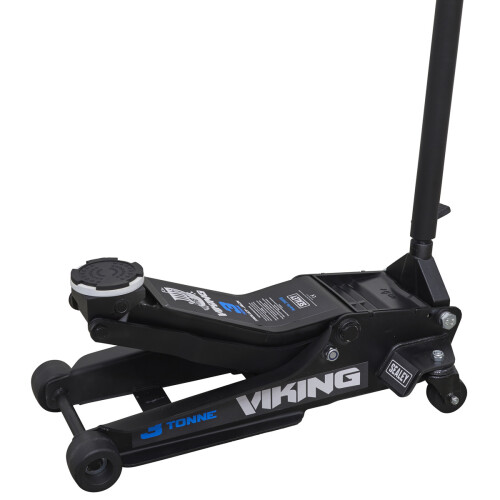 Sealey Viking 3 Tonne Low Profile Professional Trolley Jack with Rocket Lift 2
