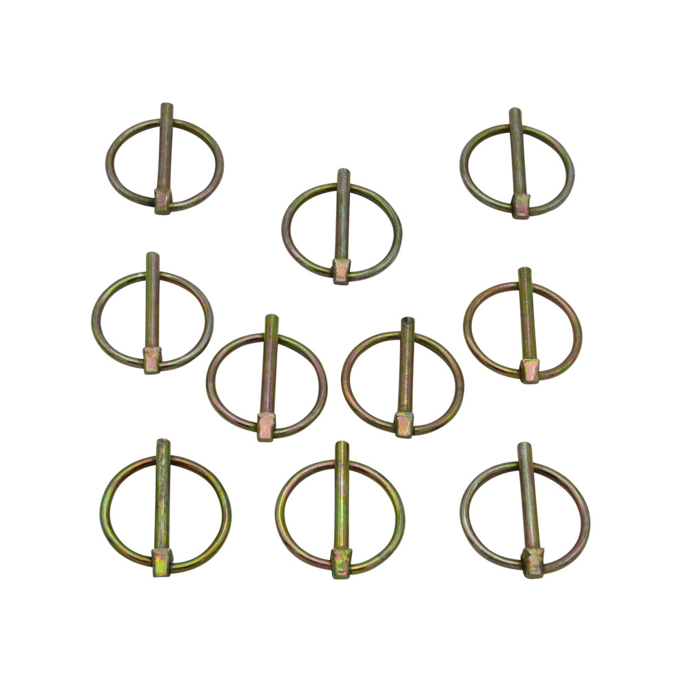 6Mm Tractor Lynch Pins X10 (Linchpin Lynchpin Trailer Fastener) 600988479968