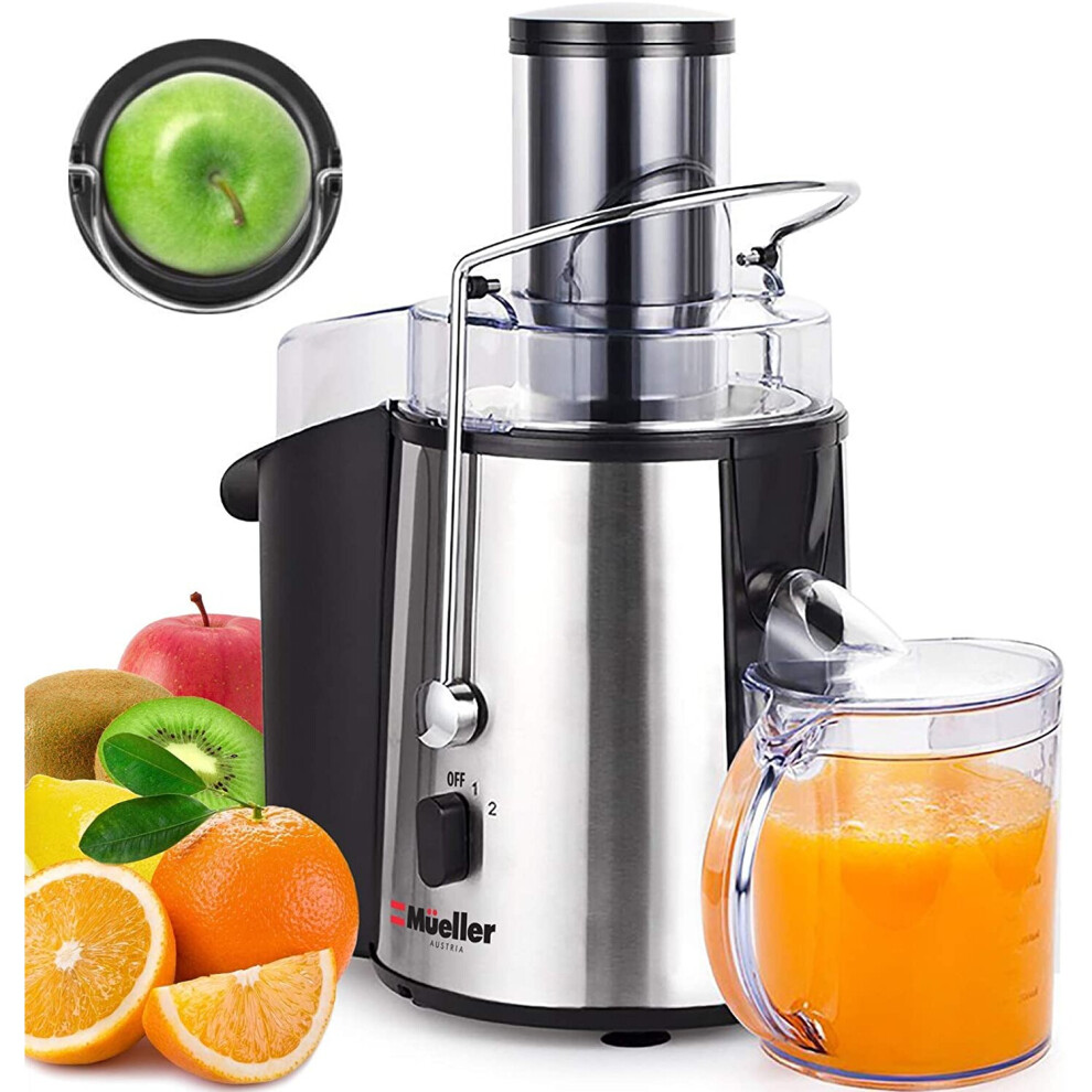 Mueller Austria Juicer Ultra 1100W Power, Wide 3" Feed Chute