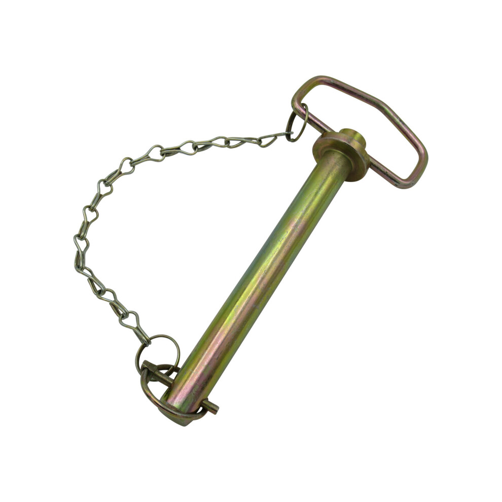 Trailer Towing Hitch Pin 1 1/2" X 7 1/2" With Linchpin & Chain (38Mm X 195Mm) 701017779209