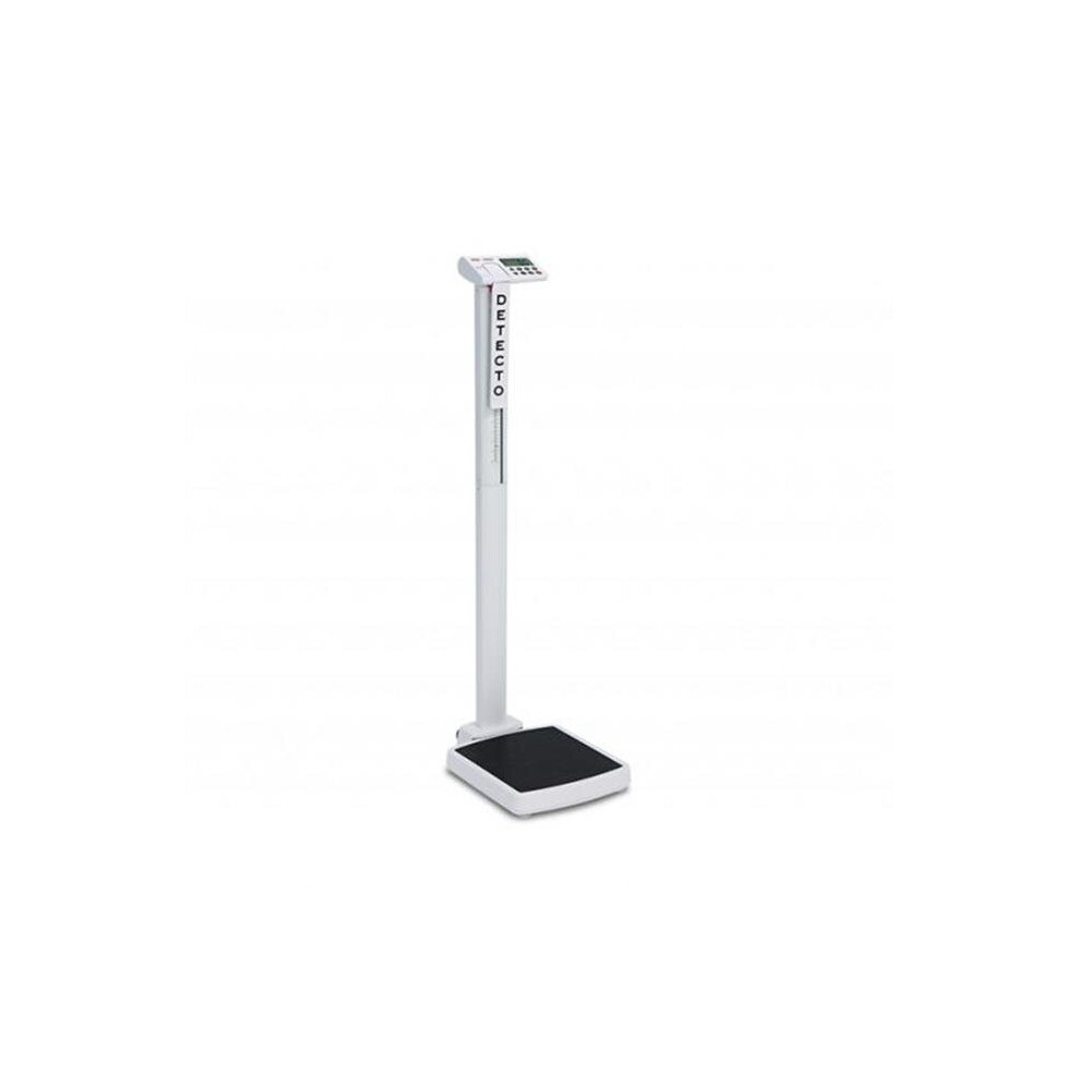 Exercise Now 550 Lbs Ac Adapter Solo Digital Scale, Mechanical Height Rod