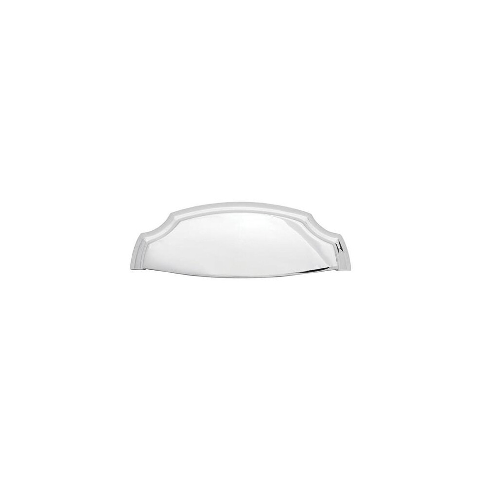 3 In. 96 Mm Center-Center Style Cup, Cabinet & Drawers Pull, Chrome 780997592800
