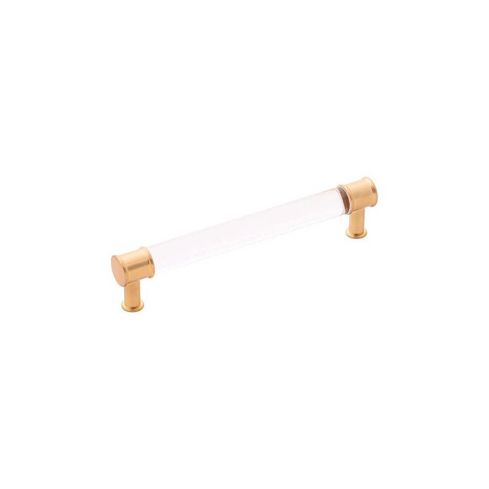 160 Mm Cr Cabinet & Drawers Pull, Brushed Gold Brass 780997655161