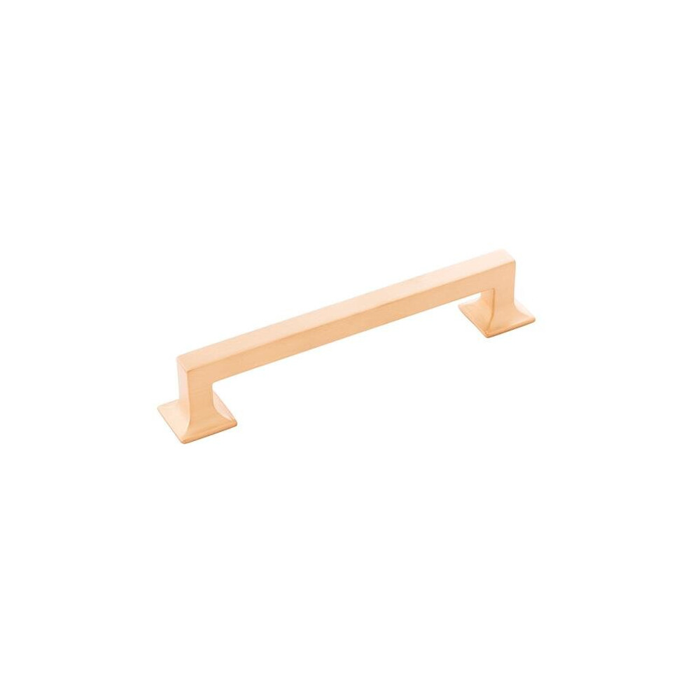 160 Mm Cabinet & Drawers Pull, Brushed Gold Brass 780997655154